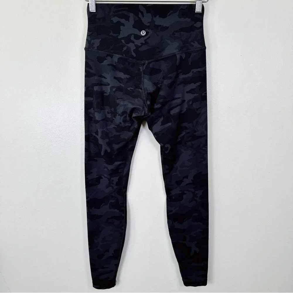 Lululemon Align Pant 28" Heritage 365 Camo Deep Coal Multi - Picture 14 of 15